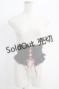 metamorphose / フリルコルセット Free ブラック H-25-01-12-066-ME-TO-NS-ZH