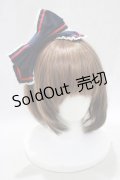 Angelic Pretty / ヴィンテージスクールカチューシャ  ネイビー H-25-01-12-072-AP-AC-NS-ZH