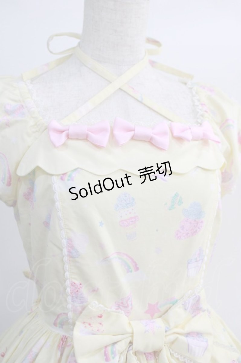 画像5: Angelic Pretty / MilkyPlanetワンピース Free イエロー H-25-01-12-001-AP-OP-NS-ZH (5)