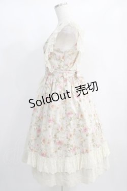 画像2: Victorian maiden / ヴィクトリアンローズジャンパースカート Free アイボリー H-25-01-12-013-CL-OP-NS-ZH