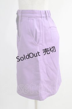 画像2: MILK / ハートボタンミニスカート  パープル H-25-01-13-034-ML-SK-KB-ZH