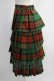 画像2: Jane Marple / Wool tartan dirndl skirt  グリーン H-25-01-13-015-JM-SK-KB-ZT207 (2)