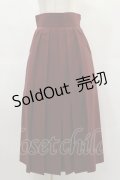 NO.S PROJECT / 袴スカート M ボルドー H-25-01-14-064-LO-SK-NS-ZH
