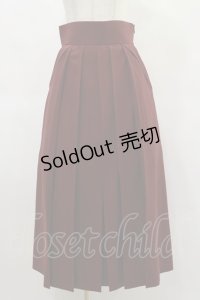 NO.S PROJECT / 袴スカート M ボルドー H-25-01-14-064-LO-SK-NS-ZH