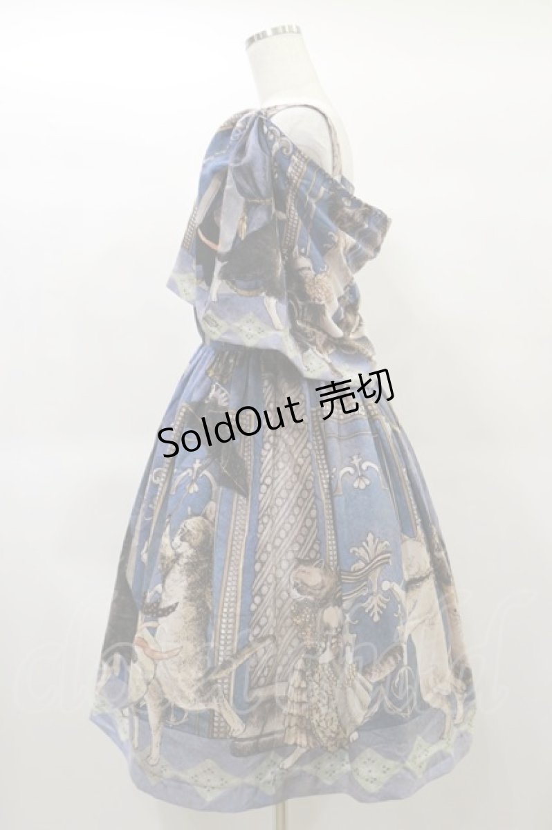 画像3: Juliette et Justine / Robe de chouchou la march 2 ブルー・ゲーデ H-25-01-14-082-CL-OP-NS-ZH (3)