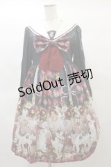 Royal Princess Alice / 大正浪漫ニャンコ日和（たまコラボ）セーラーワンピース Free ブラック H-25-01-14-083-LO-OP-NS-ZH