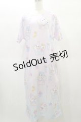 Royal Princess Alice / Pastel Merry-go-round 飴ノ森ふみかコラボ カットソーワンピース Free ピンク H-25-01-14-091-LO-OP-NS-ZH