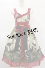 Royal Princess Alice / 梅花群鶴図 帯付きドレス Free ブラック H-25-01-14-018-LO-OP-NS-ZH