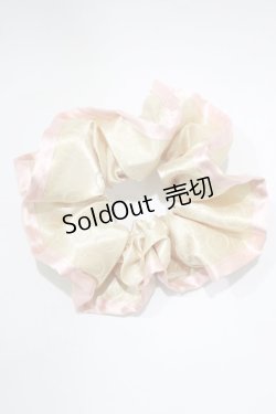 画像1: Q-pot. / シュシュ  ベージュピンク H-25-01-15-007-QP-AC-KB-ZH