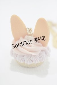 Q-pot. / イースターバニーカップケーキネックレス  ピンク H-25-01-15-062-QP-AC-KB-ZH