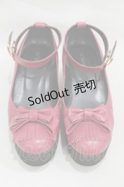 画像1: MILK / Dollyシューズ M ベリー H-25-01-15-1009-ML-SH-KB-ZH