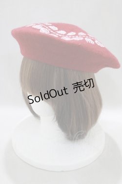 画像2: Q-pot. / ホイップクリームベレー帽  レッド H-25-01-15-019-QP-AC-KB-ZH