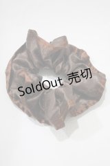 Q-pot. / シュシュ  ブラウン H-25-01-15-021-QP-AC-KB-ZH
