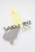 Q-pot. / Chocolate Banana Float Key Holder  イエロー H-25-01-15-025-QP-ZA-KB-ZH