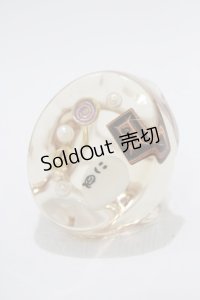 Q-pot. / プチベビーゴーストつまみ食いリング 約13号  H-25-01-15-028-QP-AC-KB-ZH