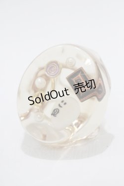 画像1: Q-pot. / プチベビーゴーストつまみ食いリング 約13号  H-25-01-15-028-QP-AC-KB-ZH