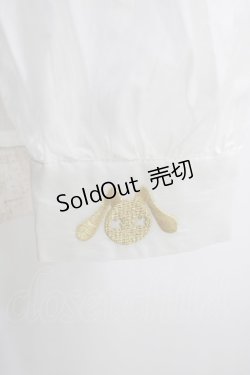 画像4: NieR Clothing / 立ち襟ブラウス F 白 H-25-01-16-053-PU-TO-KB-ZH
