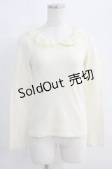 Franche Lippee / レース襟トップス M アイボリー H-25-01-17-021-LO-TO-NS-ZH