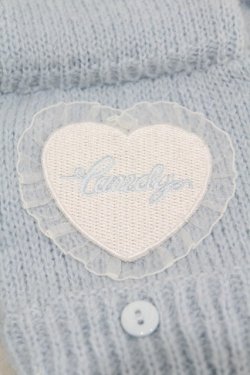画像3: Candy Stripper / CANDY HEARTグローブ  サックス H-25-01-18-1011-PU-ZA-KB-ZT169