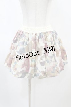 画像1: Candy Stripper / TEDDY SKIRT  アイボリー H-25-01-18-1032-PU-SK-KB-ZH