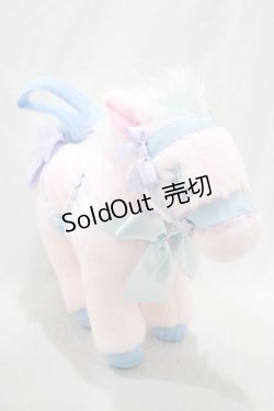 画像2: Angelic Pretty / Milkyポニーバッグ  ピンク/サックス H-25-01-18-061-AP-BG-NS-ZH