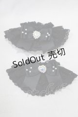 LIZ LISA / チュールレースお袖留め  ブラック H-25-01-18-070-LO-ZA-NS-ZH