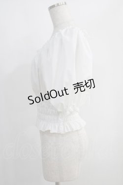 画像2: MILK / Dollパフトップス  ホワイト H-25-01-19-1028-ML-TO-KB-ZH