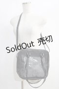 NieR Clothing / クリア切替バッグ  黒 H-25-01-19-1082-PU-BG-KB-ZH