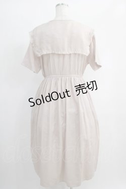 画像3: merry jenny / エアリーセーラーカラーワンピース F ベージュ H-25-01-19-1006-LO-OP-KB-ZH