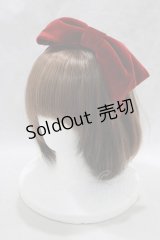 Ank Rouge / ベロアリボンカチューシャ  ワイン H-25-01-19-073-CA-AC-NS-ZH