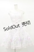 Angelic Pretty / Sugar Pansyティアードジャンパースカート Free ピンク H-25-01-20-077-AP-OP-NS-ZH