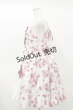 画像3: BABY,THE STARS SHINE BRIGHT / シュガーブーケ〜永遠の乙女の憧れ〜柄ジャンパースカートIII Free オフシロ H-25-01-20-079-BA-OP-NS-ZH