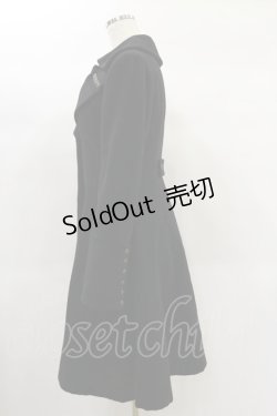 画像3: ATELIER BOZ / ジルベールミニウールコート  ブラック H-25-01-20-2017-EL-CO-KB-ZH