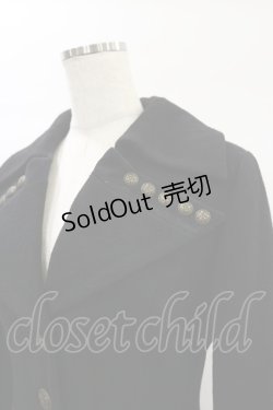 画像4: ATELIER BOZ / ジルベールミニウールコート  ブラック H-25-01-20-2017-EL-CO-KB-ZH