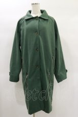 画像1: 【SALE】NieR CLOTHING / ジェンダーレス4POCKET LONG COAT  グリーン H-25-01-20-2023-PU-CO-KB-ZTC046 (1)