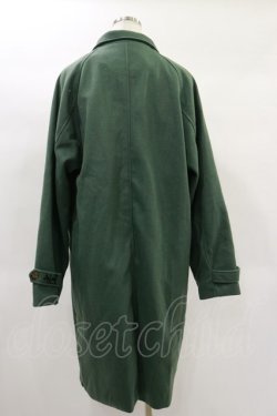 画像2: NieR Clothing / ジェンダーレス4POCKET LONG COAT  グリーン H-25-01-20-2023-PU-CO-KB-C046
