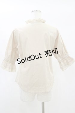 画像2: an another angelus / ローズカットワークレース使いブラウス Free PINK BEIGE H-25-01-20-018-CA-BL-NS-ZH