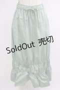Jane Marple Dans Le Salon / Vintage satin bubble skirt  ミント H-25-01-21-1052-JM-SK-KB-ZH