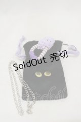 Candy Stripper / マスコットチェーンネックレス＆巾着   H-25-01-21-039-PU-AC-KB-ZH