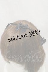 MILK / リボンワイヤーカチューム  黒 H-25-01-21-004-ML-AC-KB-ZH