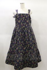 Jane Marple / FOREST DELIGHTSマトラッセドレス  ネイビー H-25-01-22-058-JM-OP-KB-ZH