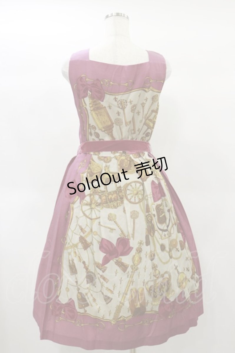 画像2: Jane Marple / Stay goldのスクエアドレス  ピンク H-25-01-22-059-JM-OP-KB-ZH (2)