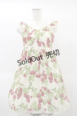 画像1: MILK / CHERRY gardenベビードール  アイボリーベース H-25-01-22-072-ML-OP-KB-ZH