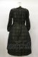 画像2: Jane Marple / Memory shadow check shirring dress  ブラック H-25-01-22-039-JM-OP-KB-ZT030 (2)