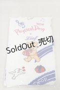 Physical Drop / Physicaldrop×Liefコラボタイツ（くまのハッピーマーチ）  オフ H-25-01-23-092-LO-ZA-NS-ZH