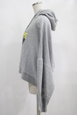 画像2: Candy Stripper / DRAMATIC HOODIE 2 グレー H-25-01-23-3042-PU-TO-KB-ZH
