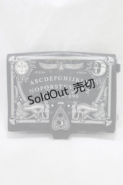 画像1: Restyle / OUIJA BOARD BAG  黒 H-25-01-23-3045-GO-BG-KB-ZH