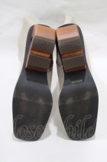 画像4: merry jenny / heart wood heel boots L ベージュ H-25-10-20-013-LO-SH-KB-ZH (4)