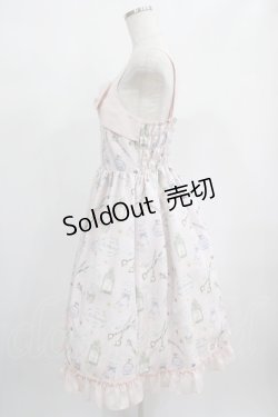 画像2: Melody BasKet / 青木美沙子×Melody BasKet/M’s pharmacyジャンパースカート M ピンク H-25-01-23-3007-LO-OP-KB-ZH