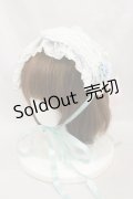 metamorphose / チュールレースヘッドドレス  サックス H-25-01-23-028-ME-AC-NS-ZH